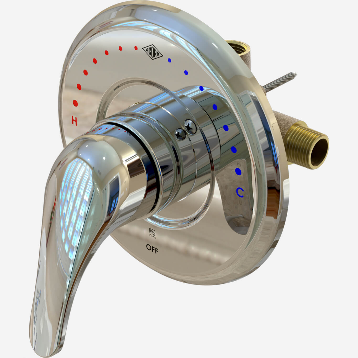 Temperature and Pressure Balancing Shower Mixing Valve | SV16-LVR